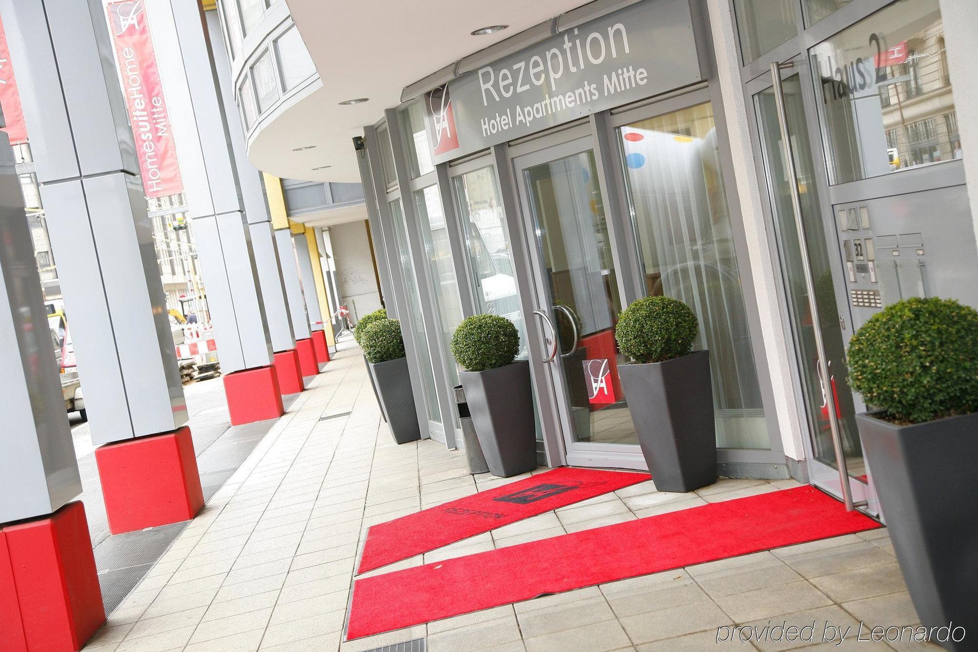 Hsh Hotel Apartments Mitte Berlin Exterior foto